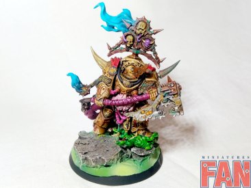 Warhammer 40k Death Guard Lord of Contagion (Pro-Painted)