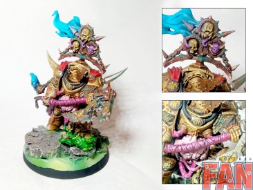 Warhammer 40k Death Guard Lord of Contagion (Pro-Painted)