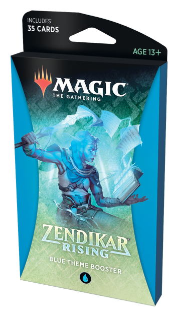 Zendikar Rising: Синий тематический бустер