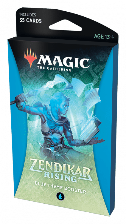 Zendikar Rising: Синий тематический бустер