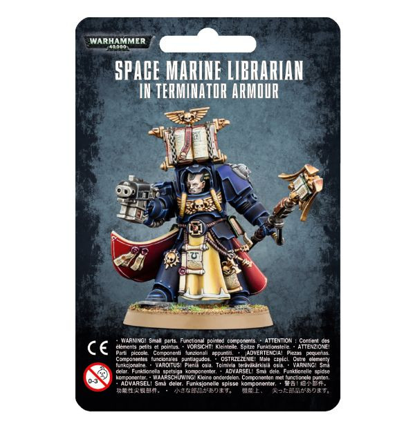 Space Marine Librarian in Terminator Armour 2015