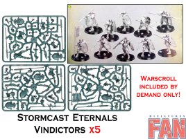 Dominion Stormcast Eternals Vindictors x5