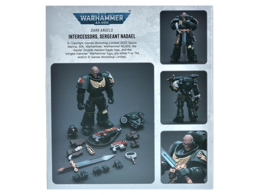 WH40K: Фигурка JOYTOY - Dark Angels Intercessors Brother Nadael