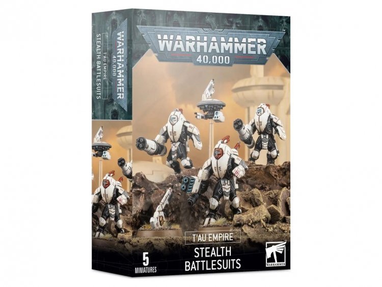 Tau XV25 Stealth Battlesuits BOX