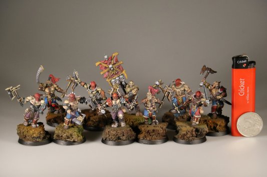 Warhammer Age of Sigmar Khorne Bloodreavers x10 (Painted)