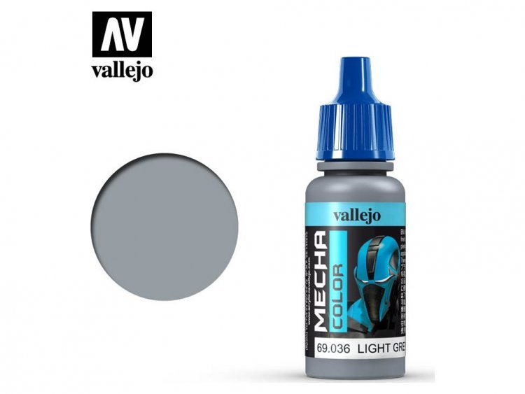 Краска Vallejo Mecha Color: Light Grey 69.036