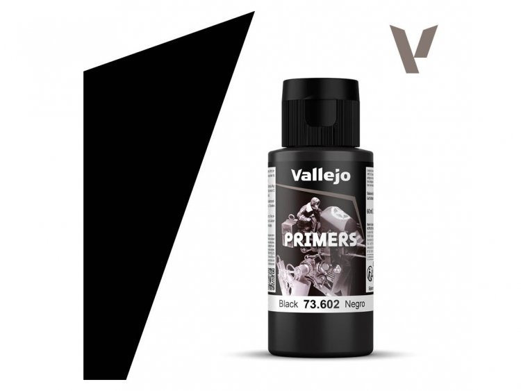 Краска Vallejo Surface Primer: Black 73.602 (60 мл)