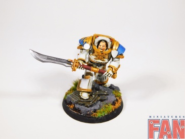Warhammer 30000 Legion Praetor Tribune in Tartaros Terminator Armour (Pro-Painted)