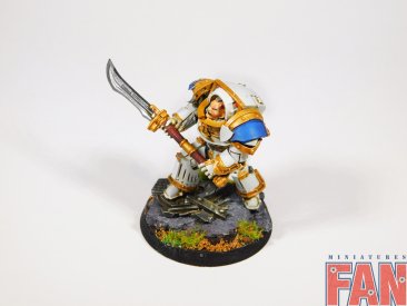 Warhammer 30000 Legion Praetor Tribune in Tartaros Terminator Armour (Pro-Painted)