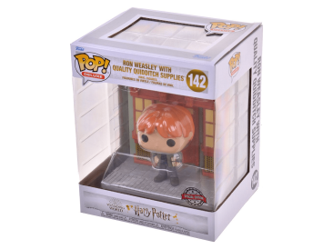 Фигурка Funko POP! Deluxe. Harry Potter: Ron Weasly with Quality Quidditch Supplies