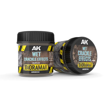 Краска AK Interactive Effects: Wet Crackle Effects AK8034 (100 мл)