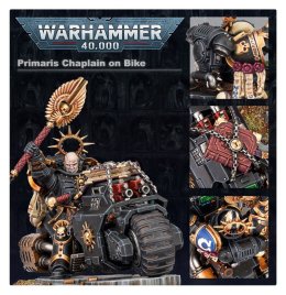 Primaris Chaplain on Bike (Space Marines, Warhammer 40k)