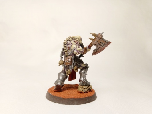 Warhammer Age of Sigmar Blades of Khorne Slaughterpriest (Pro-Painted)