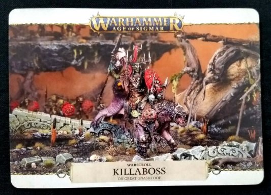 Dominion Kruleboyz Killaboss on Great Gnashtoof