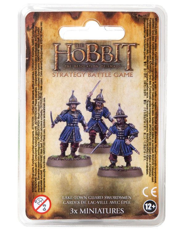 Games Workshop LotR Hobbit Lake Town Guard Swordsmen (Limited, OOP, NIB)