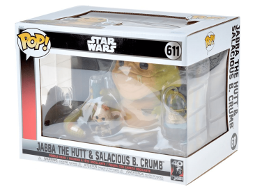 Фигурка Funko POP! Star Wars: Jabba The Hutt & Salacious B. Crumb