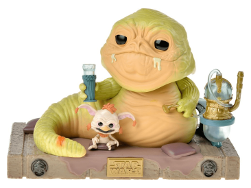 Фигурка Funko POP! Star Wars: Jabba The Hutt & Salacious B. Crumb