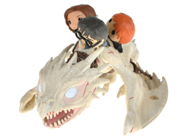Фигурка Funko POP! Rides. Harry Potter: Harry, Hermione and Ron Riding Gringotts Drago