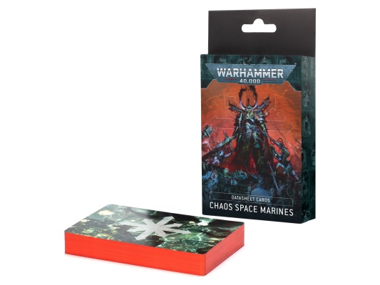 Datasheet Cards: Chaos Space Marines (предзаказ 2024)