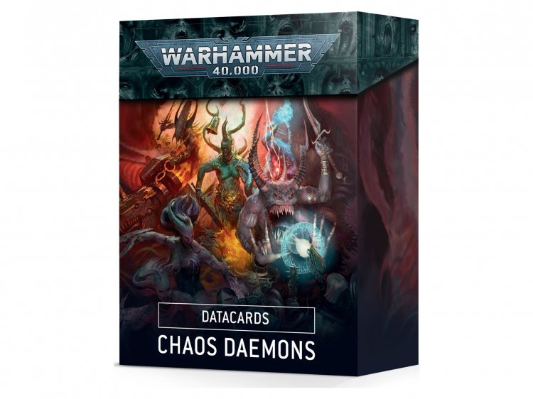 Datacards: Chaos Daemons (предзаказ 2022, Warhammer 40k)