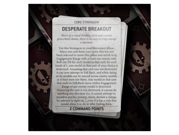 Datacards: Chaos Daemons (предзаказ 2022, Warhammer 40k)