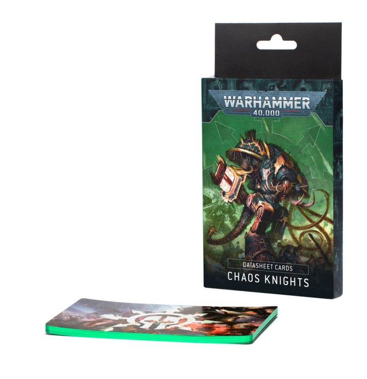 Datasheet Cards: Chaos Knights (предзаказ 2025)