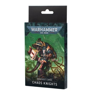 Datasheet Cards: Chaos Knights (предзаказ 2025)