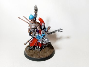 Warhammer 40k Adeptus Mechanicus Tech-priest manipulus (Pro-Painted)