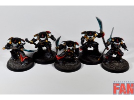 White Scars Legion Ebon Keshig Terminators (Pro-Painted, Warhammer 30k, Horus Heresy)