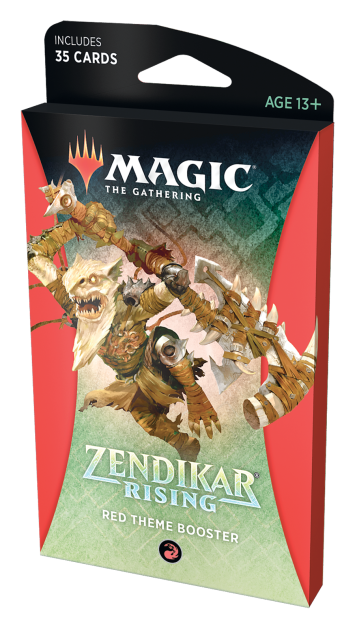 Zendikar Rising: Красный тематический бустер