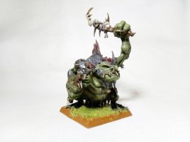 Warhammer WFB Age of Sigmar Orcs & Goblins Fellwater Troggoths x3 (Pro-Painted)