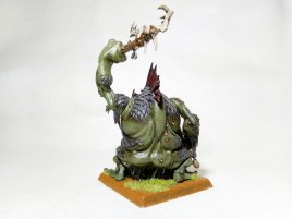 Warhammer WFB Age of Sigmar Orcs & Goblins Fellwater Troggoths x3 (Pro-Painted)