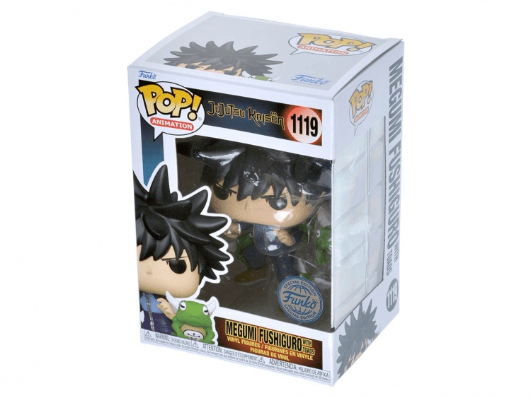 Фигурка Funko POP! Animation. Jujutsu Kaisen: Megumi Fushiguro with toads