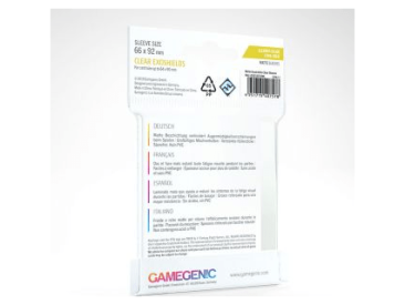 Протекторы Gamegenic Matte для KeyForge матовые (40 шт., 66x92 мм)