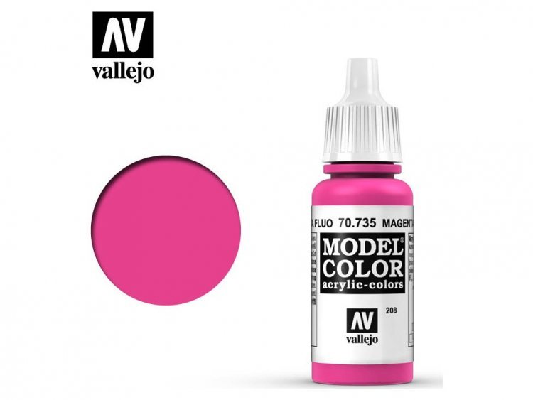 Краска Vallejo Model Color: Magenta Fluo 70.735