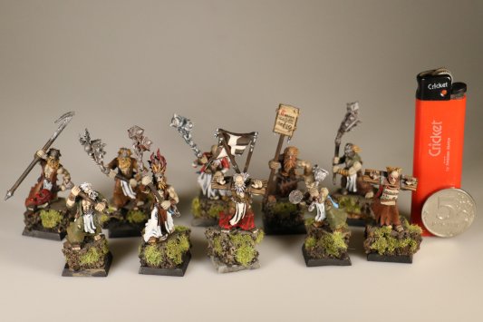 Warhammer Fantasy Empire Flagellants x10 (99120202017) (Painted)