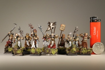 Warhammer Fantasy Empire Flagellants x10 (99120202017) (Painted)