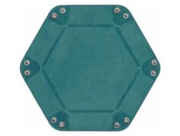 Лоток для кубиков MTGTRADE: шестиугольный малый, аквамарин