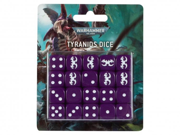 Tyranids Dice Set (предзаказ 2022, Warhammer 40k)