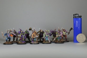 Warhammer 40000 Death Guard Poxwalkers x10 (Painted)