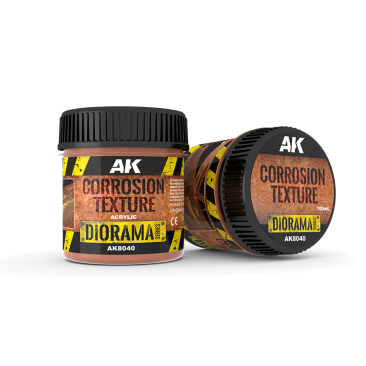 Краска AK Interactive Diorama: Corrosion Texture AK8040 (100 мл)