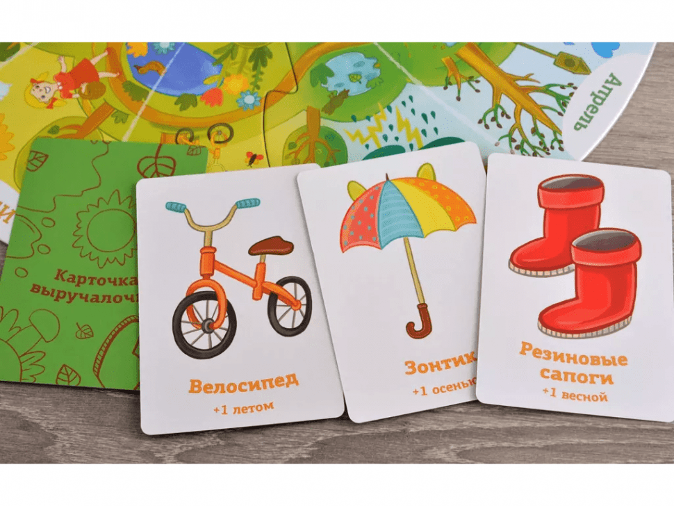 Купить Настольная игра Времена года на MiniaturesFAN.ru
