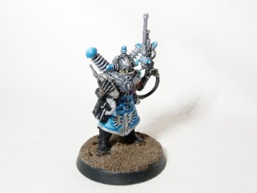Warhammer 40k Adeptus Mechanicus Tech-Priest Larsen van der Grauss (Pro-Painted)