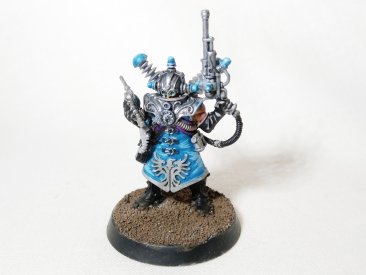 Warhammer 40k Adeptus Mechanicus Tech-Priest Larsen van der Grauss (Pro-Painted)