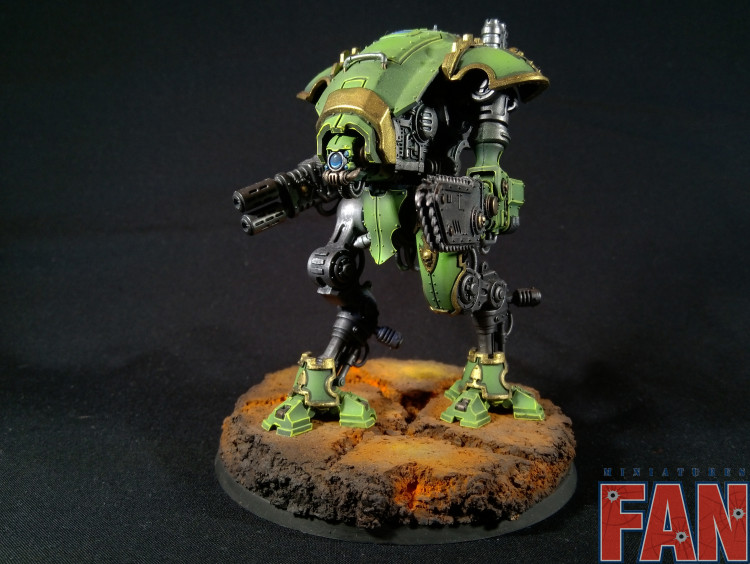 Warhammer 40000 Imperial Knights Armiger Warglaive (Pro-Painted)