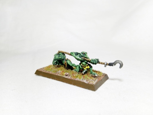 Warhammer Fantasy Age of Sigmar Orcs &amp; Goblins Doom Diver Catapult (Pro-Painted)