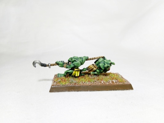 Warhammer Fantasy Age of Sigmar Orcs &amp; Goblins Doom Diver Catapult (Pro-Painted)