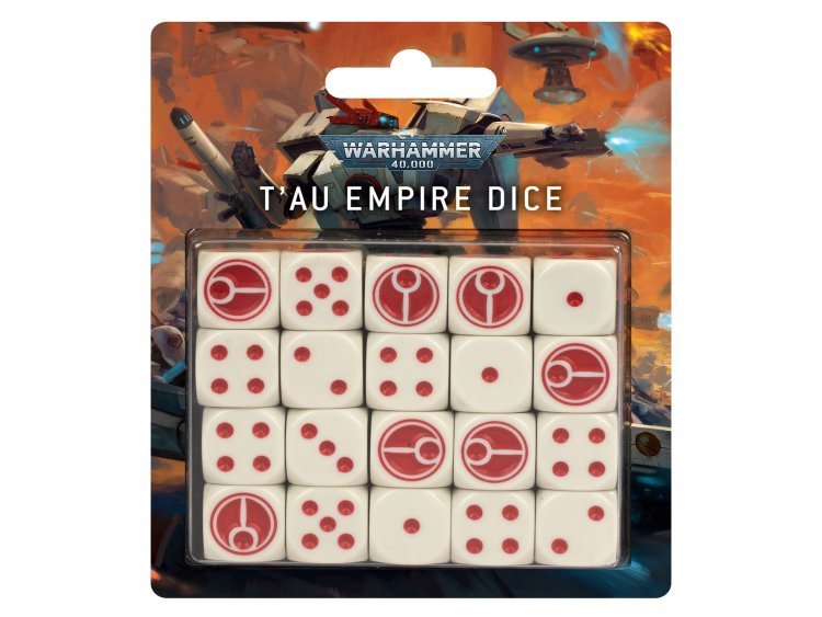 АРХИВ Tau Empire Dice Set (Warhammer 40k)