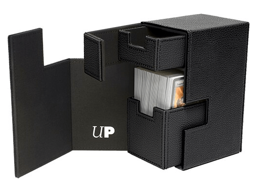 Коробочка Ultra-Pro M2.1 Deck Box Black/Black (75 карт + кубики)