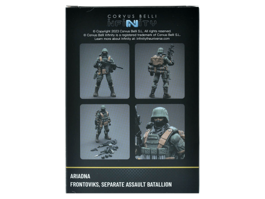 Фигурка JoyToy. Infinity: Ariadna Frontoviks Separate Assault Batallion